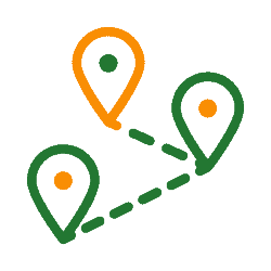 Action roadmap outlining steps to improve local visibility and lead flow