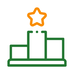 Local visibility grid test showing rankings across multiple physical locations