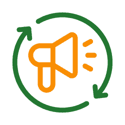 Retargeting ads reinforcing local visibility on social media